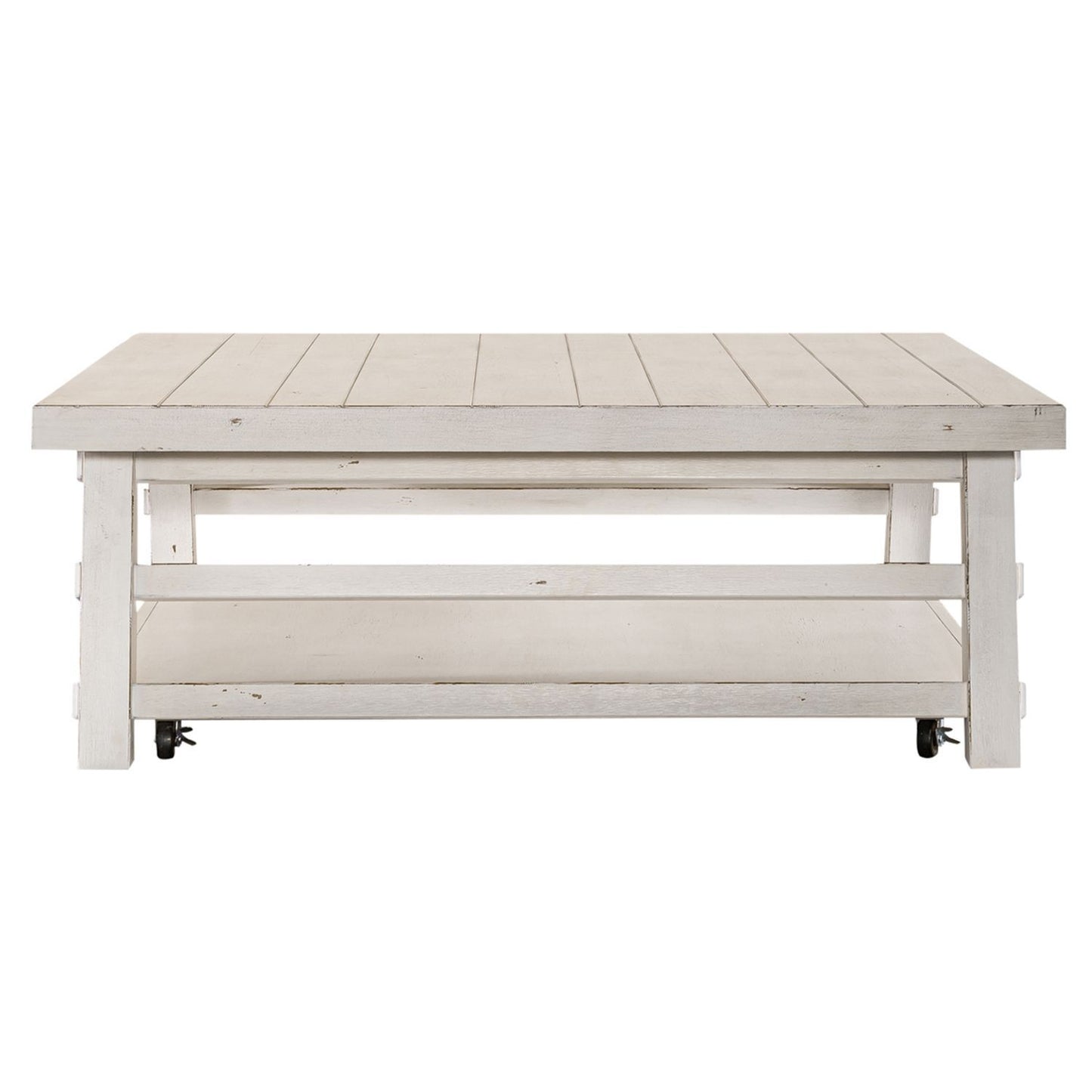Modern Farmhouse - Oversized Square Cocktail Table - Hornell Furniture Outlet