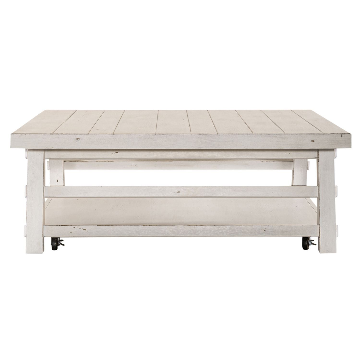 Modern Farmhouse - Oversized Square Cocktail Table - Hornell Furniture Outlet