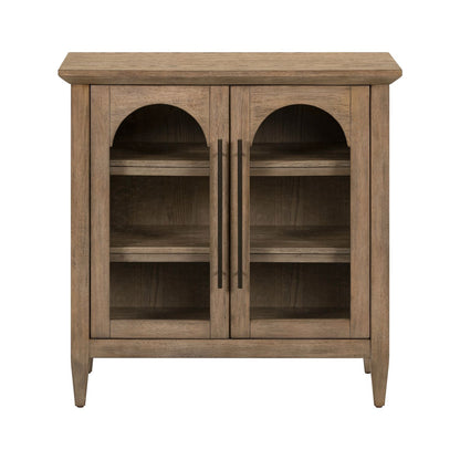 Pavilion - 2 Door Accent Cabinet - Brown - Hornell Furniture Outlet