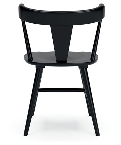 Gretlynn - Black - Dining Room Side Chair (Set of 2) - Hornell Furniture Outlet