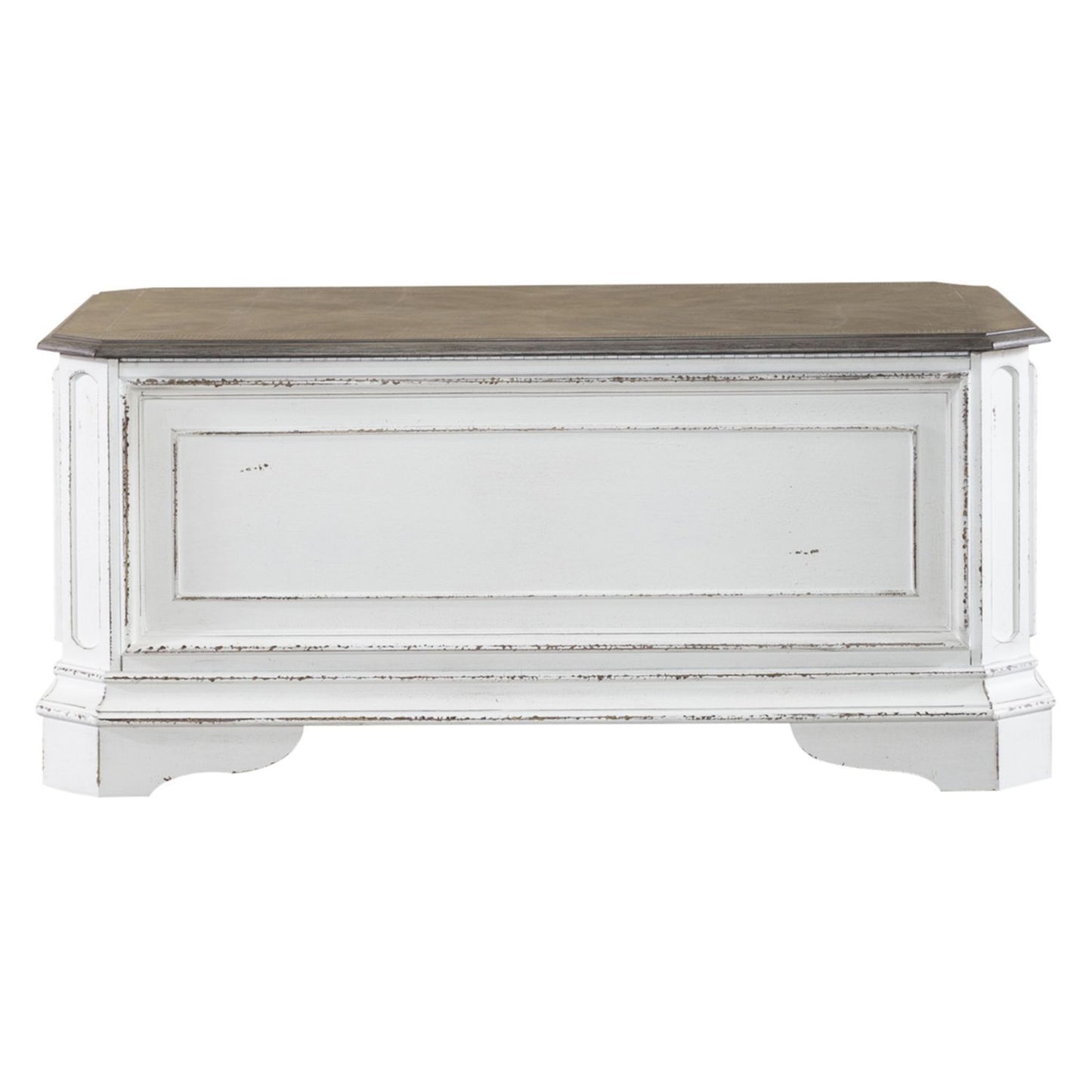 Magnolia Manor - Storage Trunk - White - Hornell Furniture Outlet