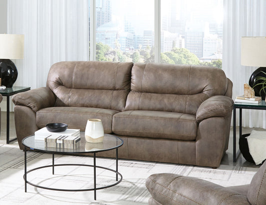Bradshaw - Queen Sleeper - Mushroom - Hornell Furniture Outlet