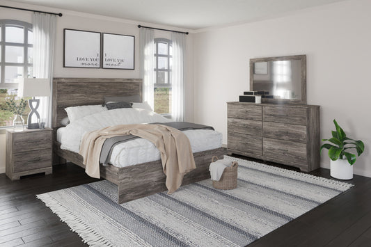 Ralinksi - Gray - Two Drawer Night Stand - Hornell Furniture Outlet