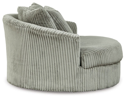 Lindyn - Oversized Swivel Accent Chair - Hornell Furniture Outlet