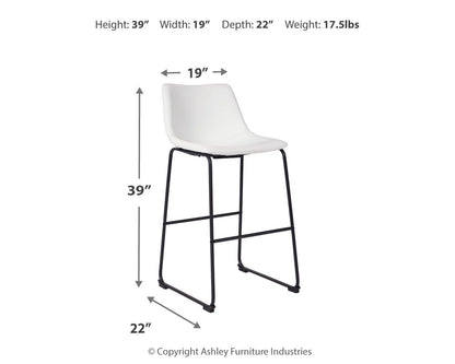 Centiar - Upholstered Barstool (Set of 2) - Hornell Furniture Outlet