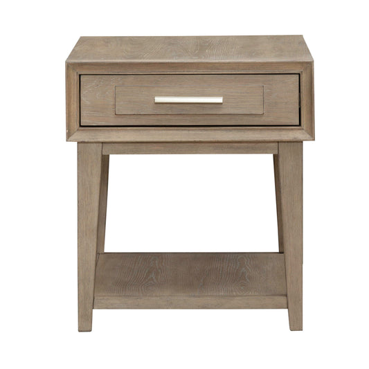 Brentwood - End Table - Sandstone - Hornell Furniture Outlet