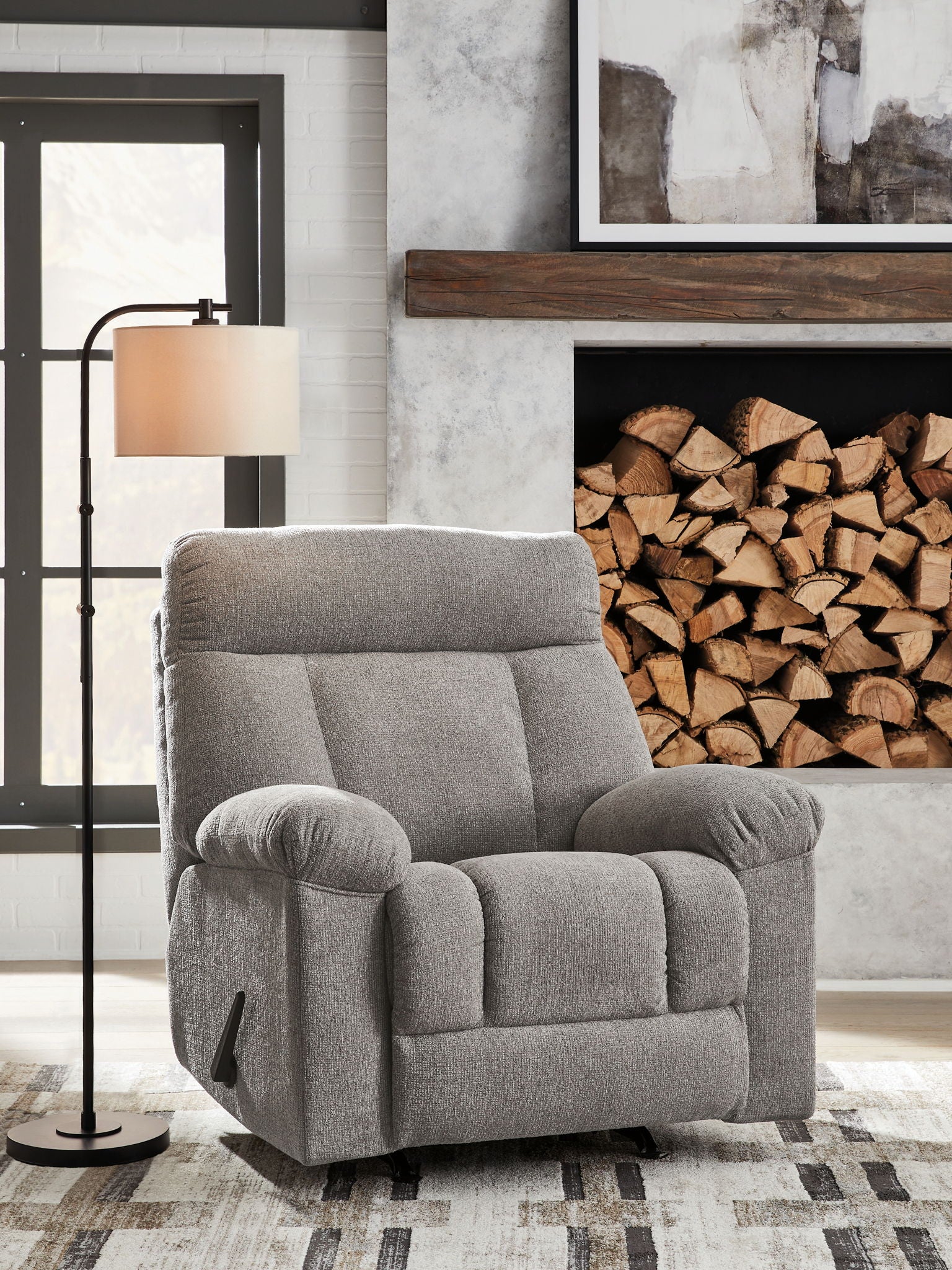 Hoyne Park - Rocker Recliner - Hornell Furniture Outlet