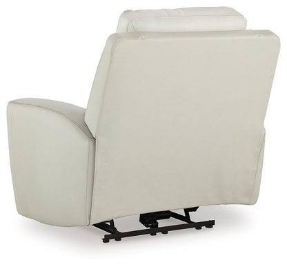 Mindanao - Coconut - 3 Pc. - Power Reclining Sofa, Power Reclining Loveseat With Console, Power Recliner - Hornell Furniture Outlet