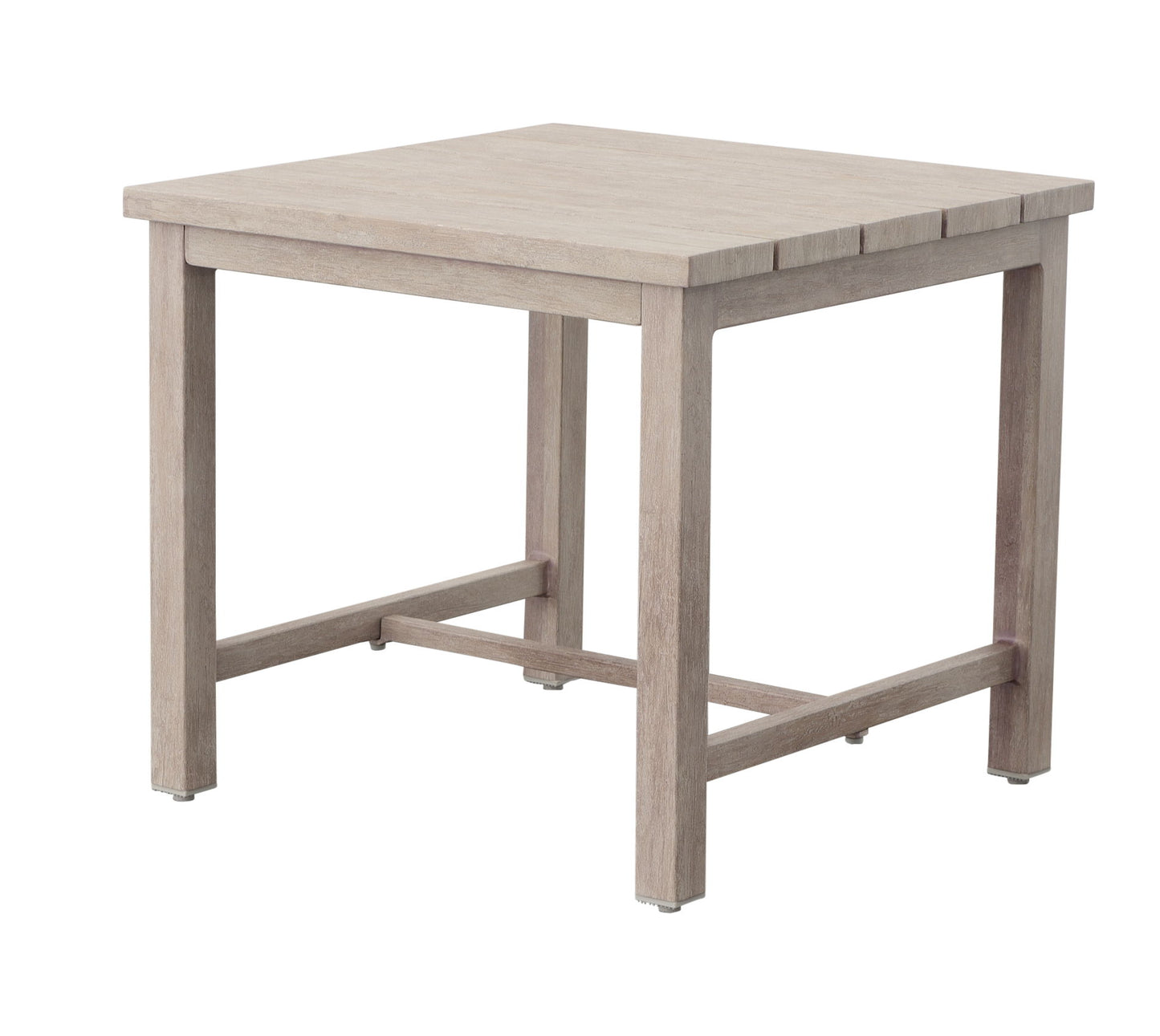Blakely - Outdoor Aluminum End Table - White - Hornell Furniture Outlet