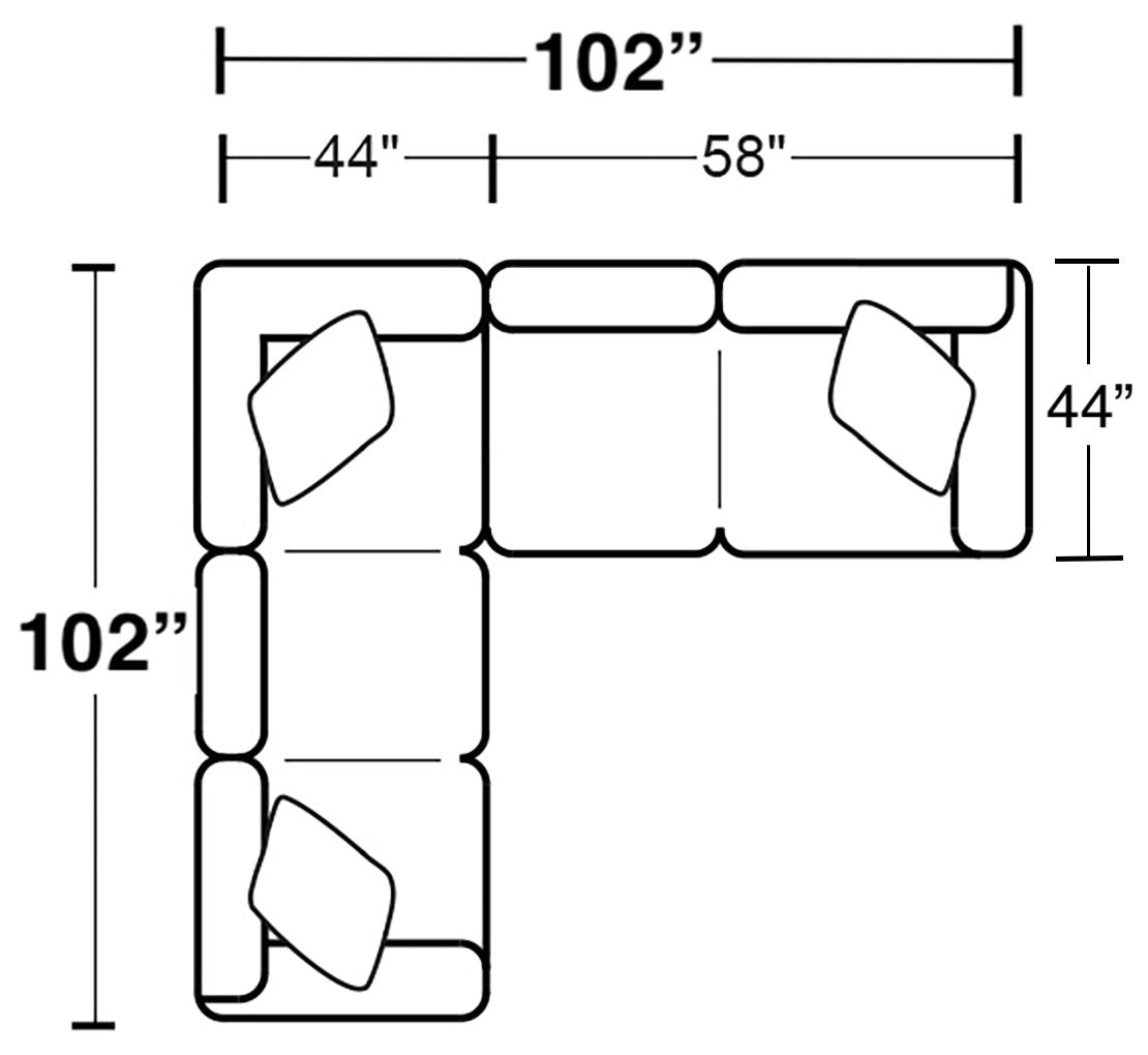 Royce - Sectional - Hornell Furniture Outlet