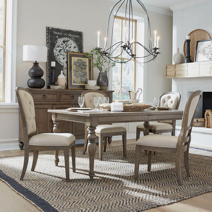 Americana Farmhouse - Optional Leg Table Set - Hornell Furniture Outlet