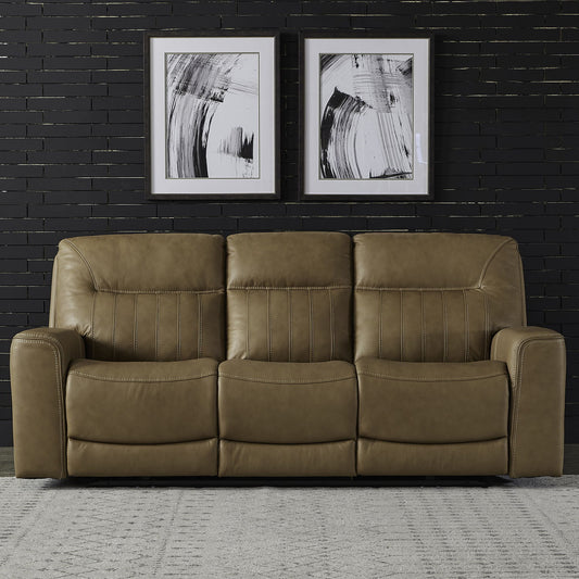 Bennett - Sofa P2 & ZG - Butternut - Butternut Leather - Hornell Furniture Outlet