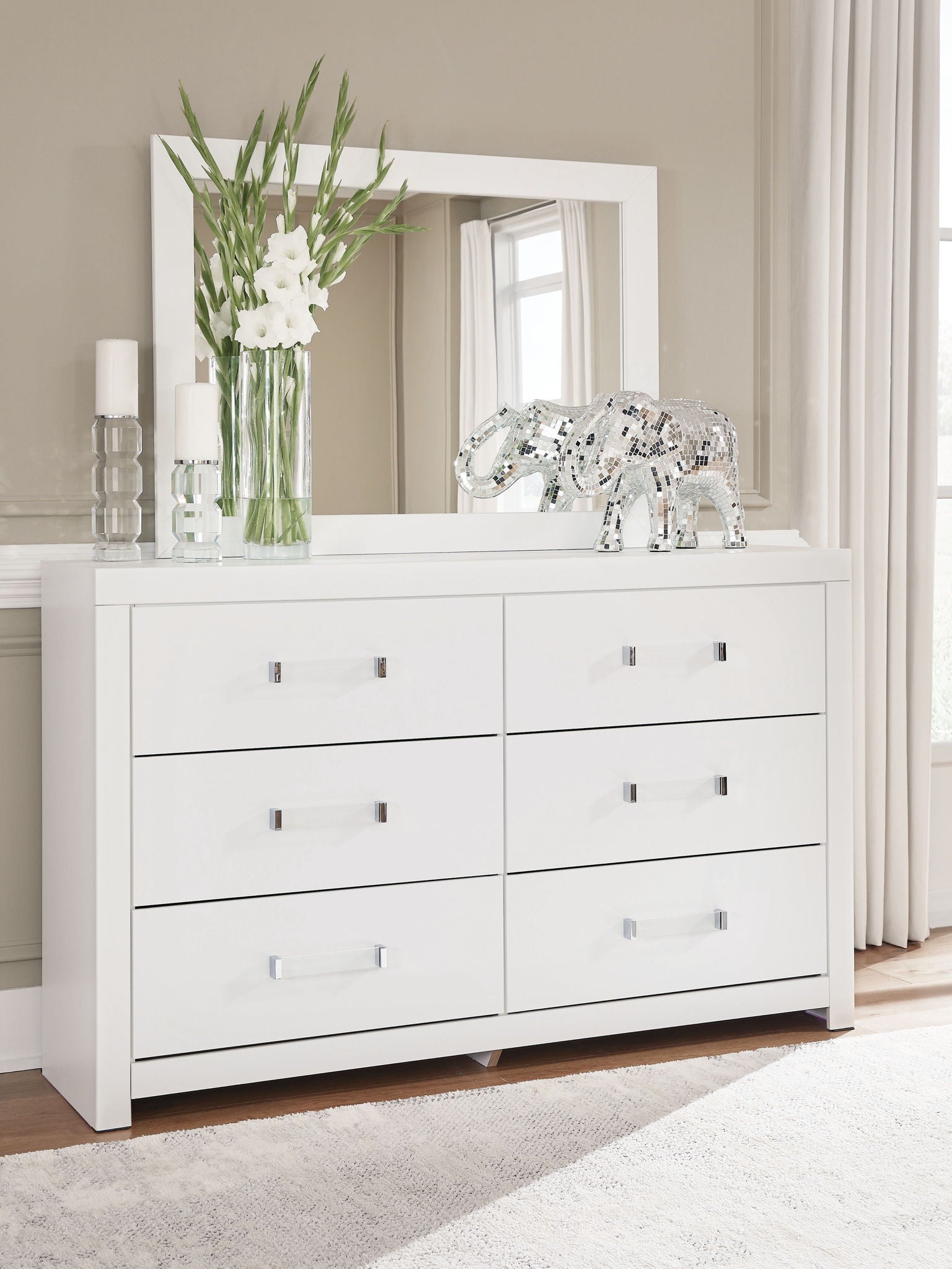 Maeling - Six Drawer Dresser - Hornell Furniture Outlet