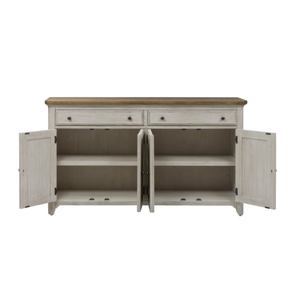 Farmhouse Reimagined - Server - White - Hornell Furniture Outlet