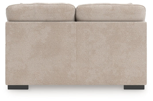 High Profile - Loveseat - Taupe - Hornell Furniture Outlet