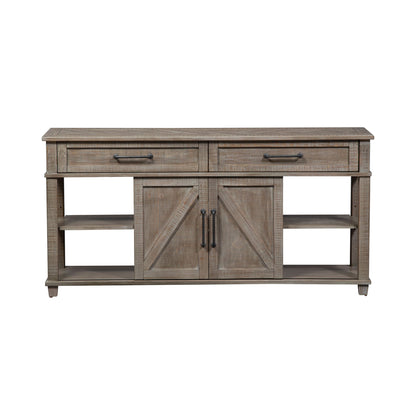 Parkland Falls - Sofa Table - Light Brown - Hornell Furniture Outlet