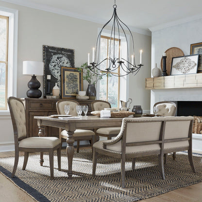 Americana Farmhouse - Optional Leg Table Set - Hornell Furniture Outlet