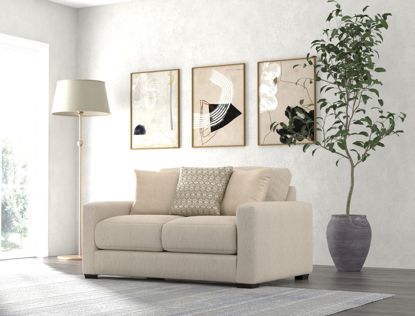Hyde Park - Loveseat - Hornell Furniture Outlet