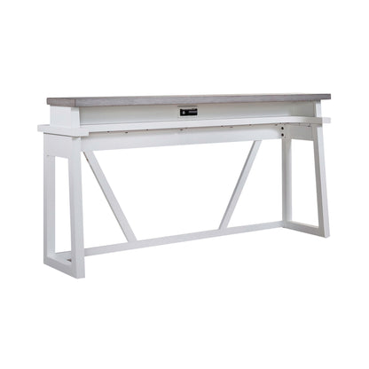 Palmetto Heights - Console Bar Table - White - Hornell Furniture Outlet