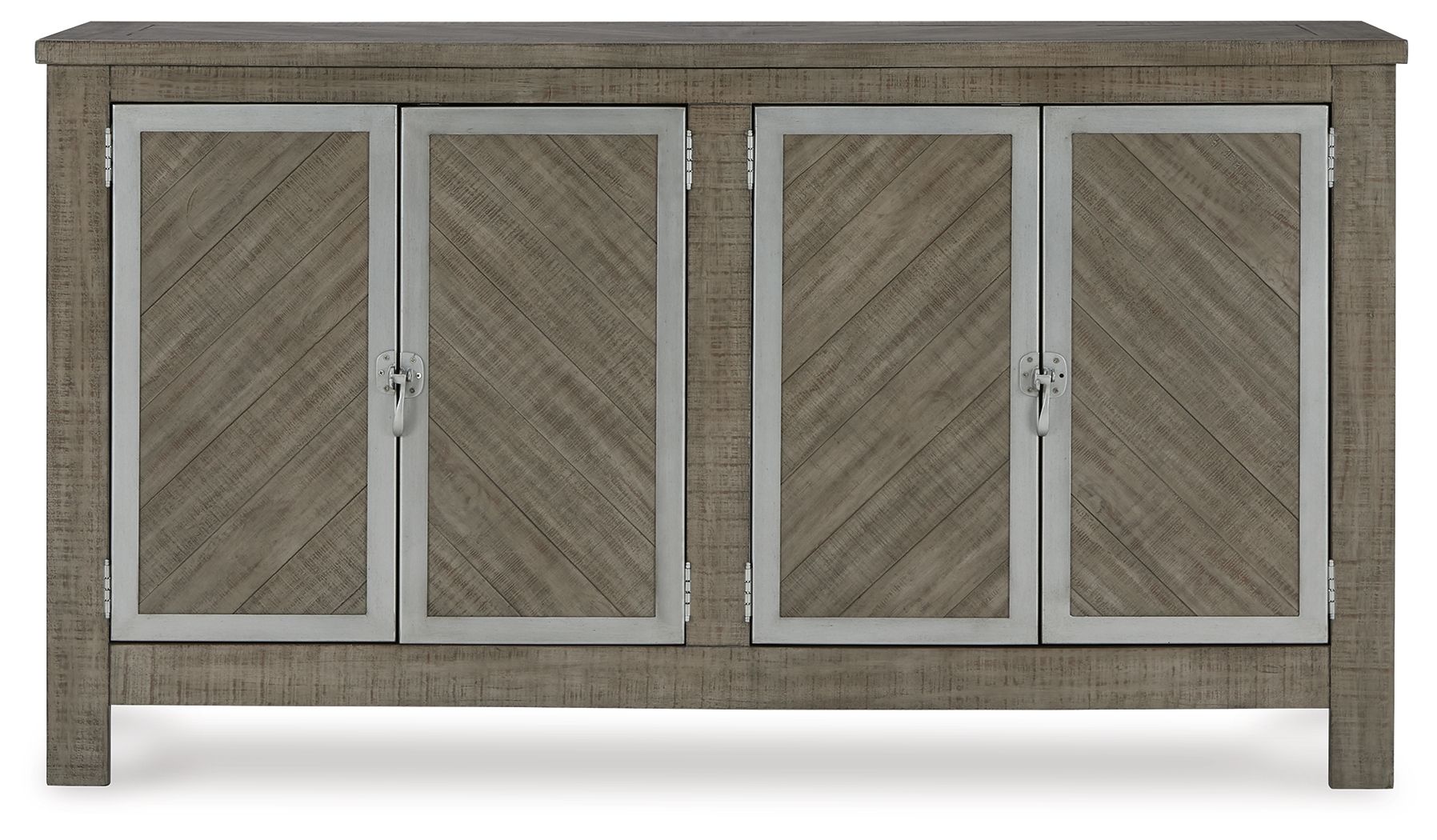 Krystanza - Weathered Gray - Dining Room Server - Hornell Furniture Outlet