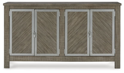 Krystanza - Weathered Gray - Dining Room Server - Hornell Furniture Outlet