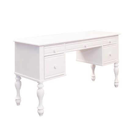Summer House - Wood Vanity Desk - White - Hornell Furniture Outlet