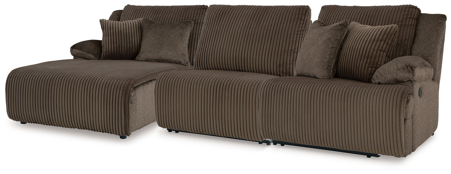 Top Tier - Reclining Sectional - Hornell Furniture Outlet