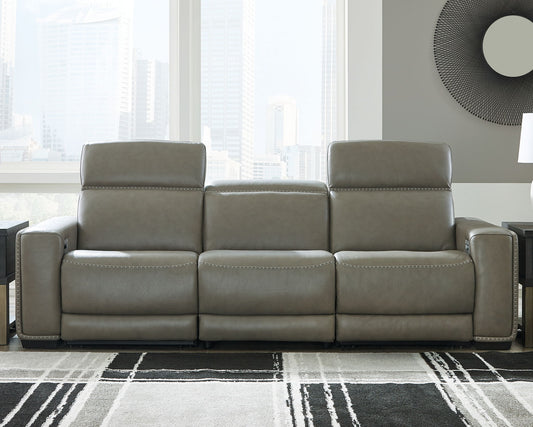 Correze - Power Reclining Sectional - Hornell Furniture Outlet