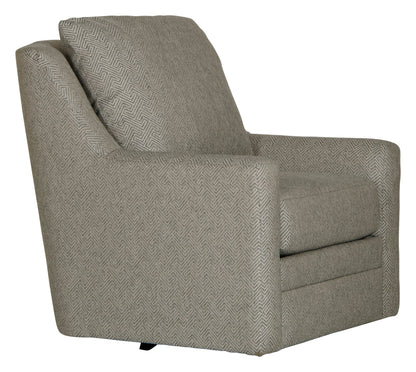 Zeller - Swivel Chair - Sandstone - Hornell Furniture Outlet