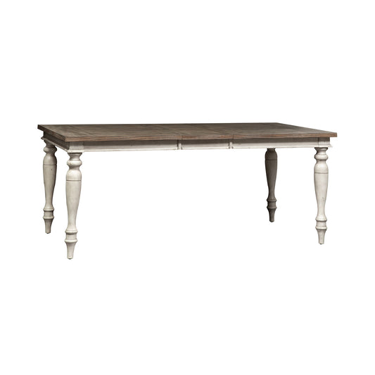 Whitney - Rectangular Leg Table - White - Hornell Furniture Outlet