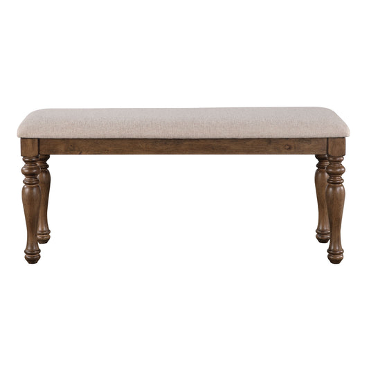 Joanna - Bench - Brown - Hornell Furniture Outlet