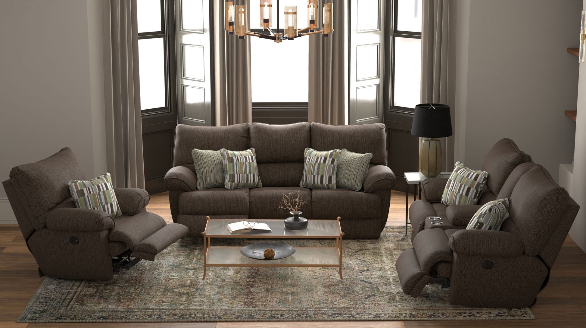 Lenny - Power Lay Flat Reclining Sofa - Hornell Furniture Outlet