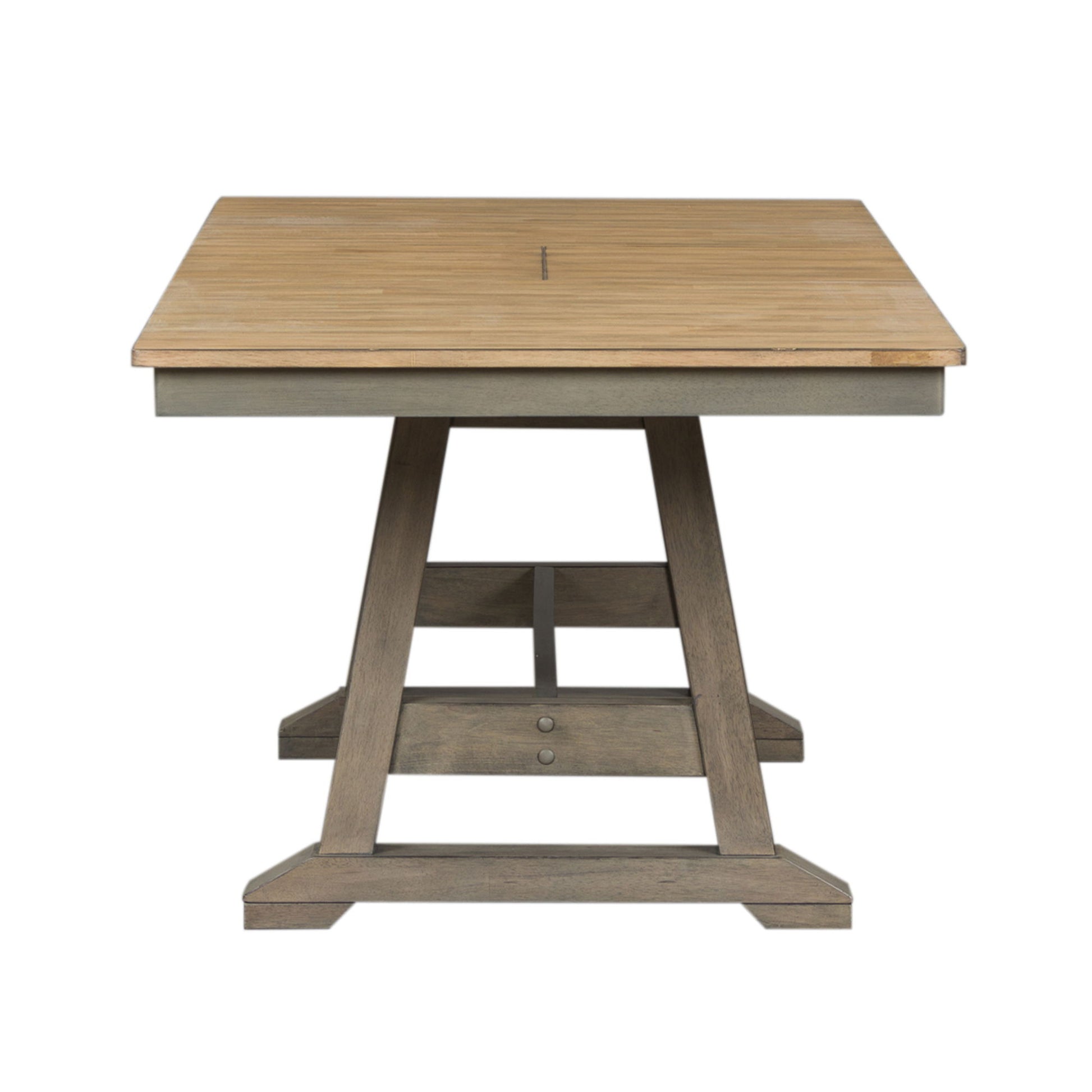 Lindsey Farm - Trestle Table Set - Hornell Furniture Outlet