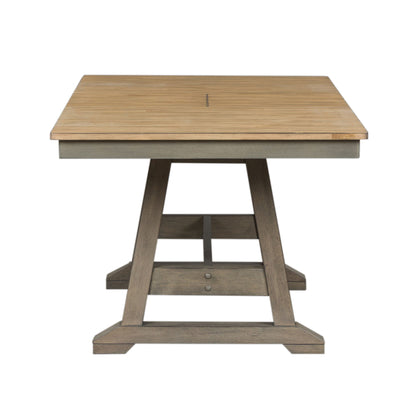 Lindsey Farm - Trestle Table Set - Hornell Furniture Outlet