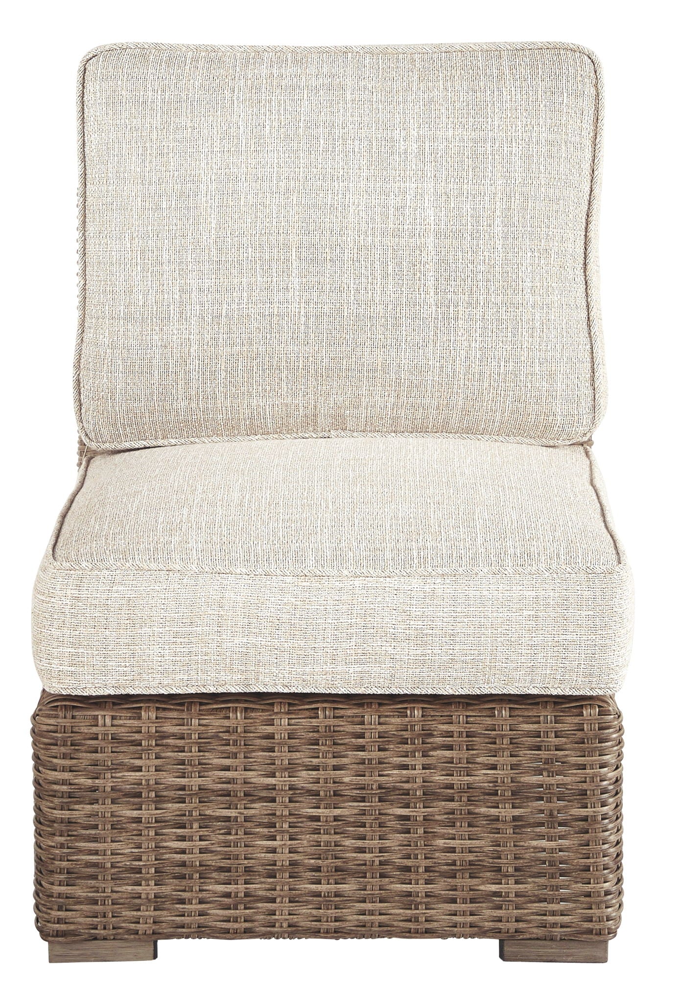 Beachcroft - Beige - Armless Chair w/Cushion - Hornell Furniture Outlet