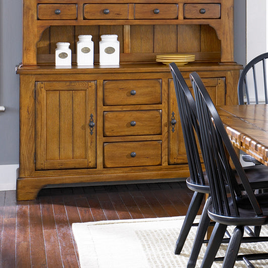 Treasures - Buffet - Light Brown - Hornell Furniture Outlet