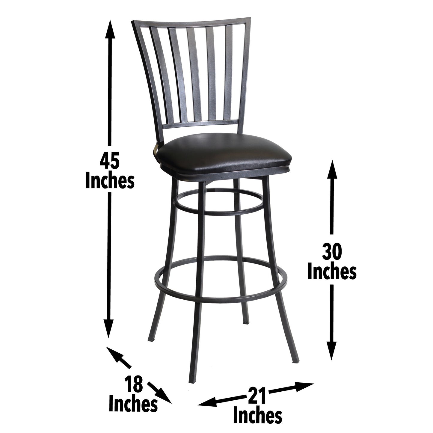 Stellan - Swivel Barstool - Hornell Furniture Outlet