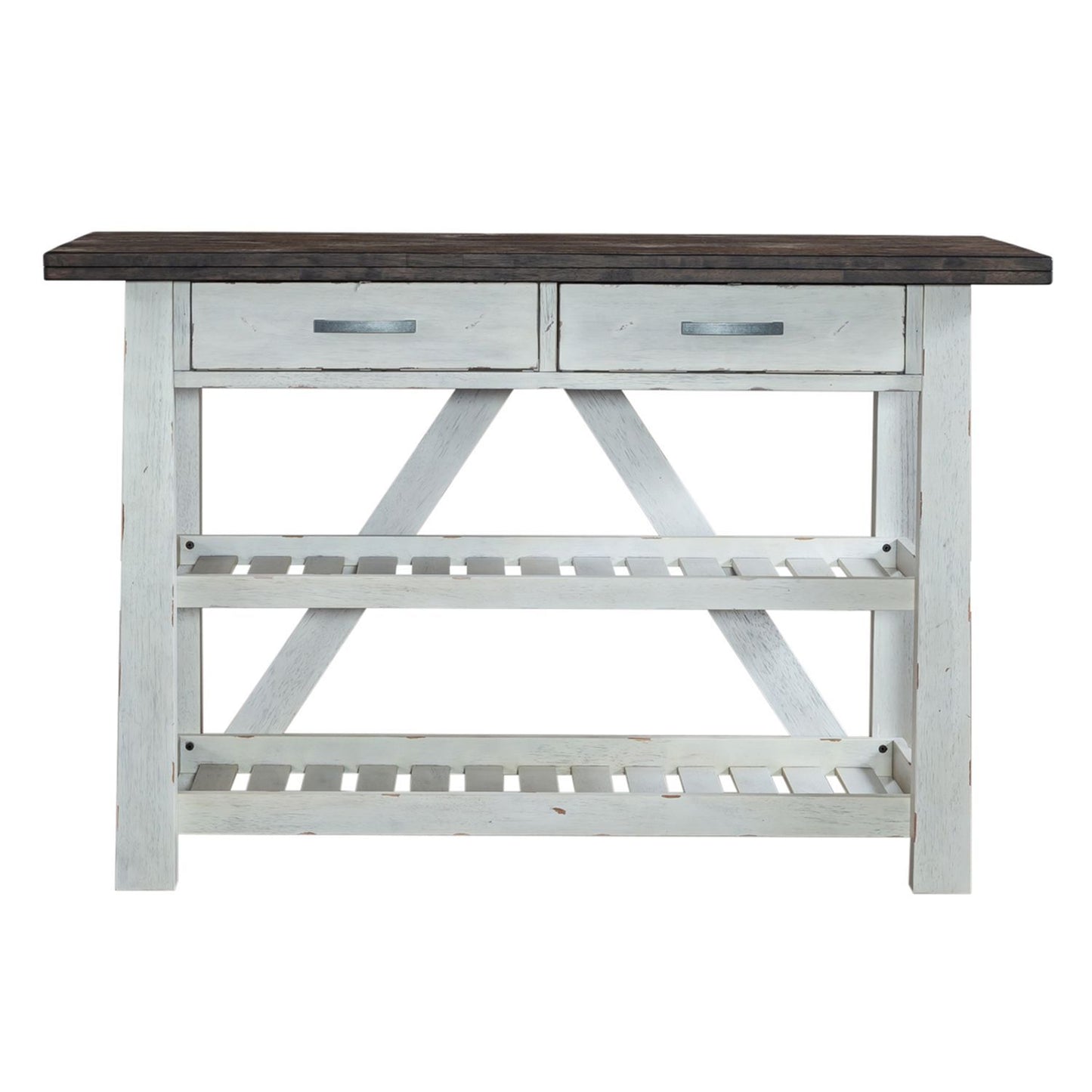 Farmhouse - Server - White - Hornell Furniture Outlet
