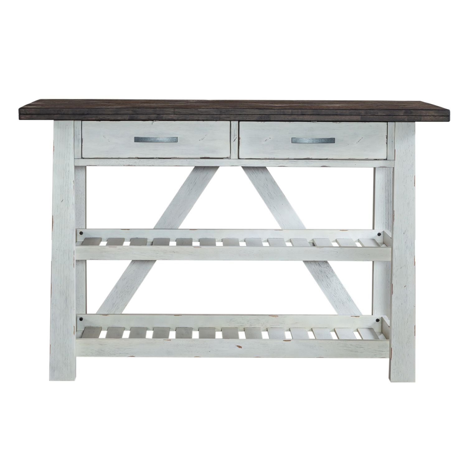 Farmhouse - Server - White - Hornell Furniture Outlet