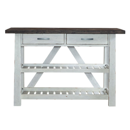 Farmhouse - Server - White - Hornell Furniture Outlet