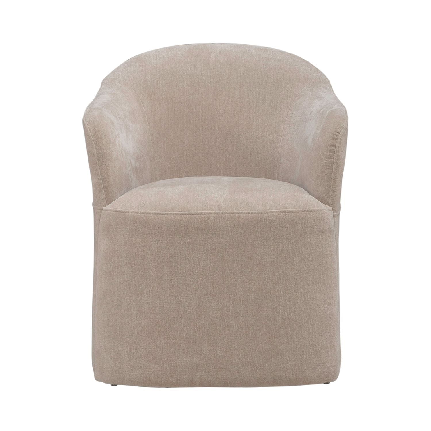 Accent Dining - Accent Chair With Casters - Hornell Furniture Outlet