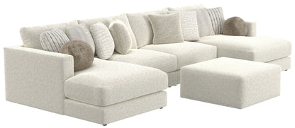 Ritzy - Modular Sofa And Included Cocktail Ottoman - Hornell Furniture Outlet