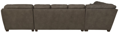 Royce - Sectional With Cocktail Ottoman - Hornell Furniture Outlet