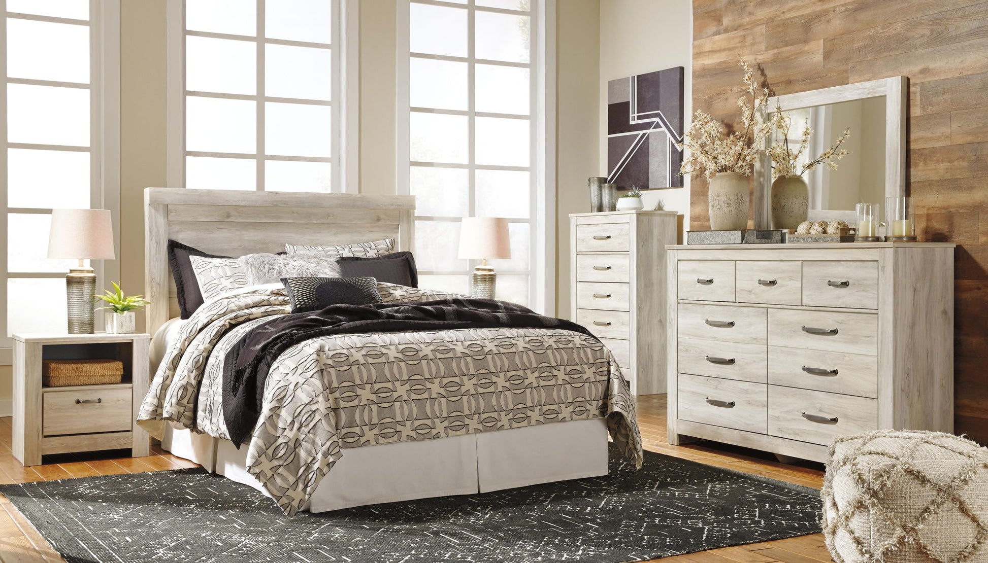 Bellaby - Panel Headboard - Hornell Furniture Outlet
