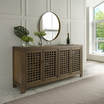 Rio - 4 Door Accent Cabinet - Hornell Furniture Outlet