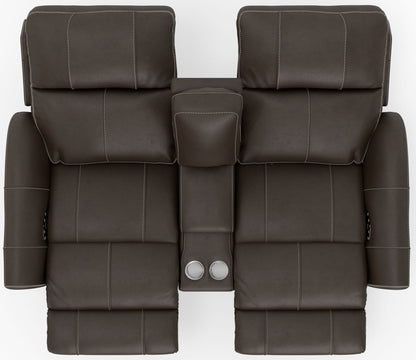 Fredda - Power Recliner Console Loveseat - Hornell Furniture Outlet