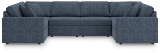 Modmax - Ink - 6 - Piece Sectional - Fabric - Hornell Furniture Outlet