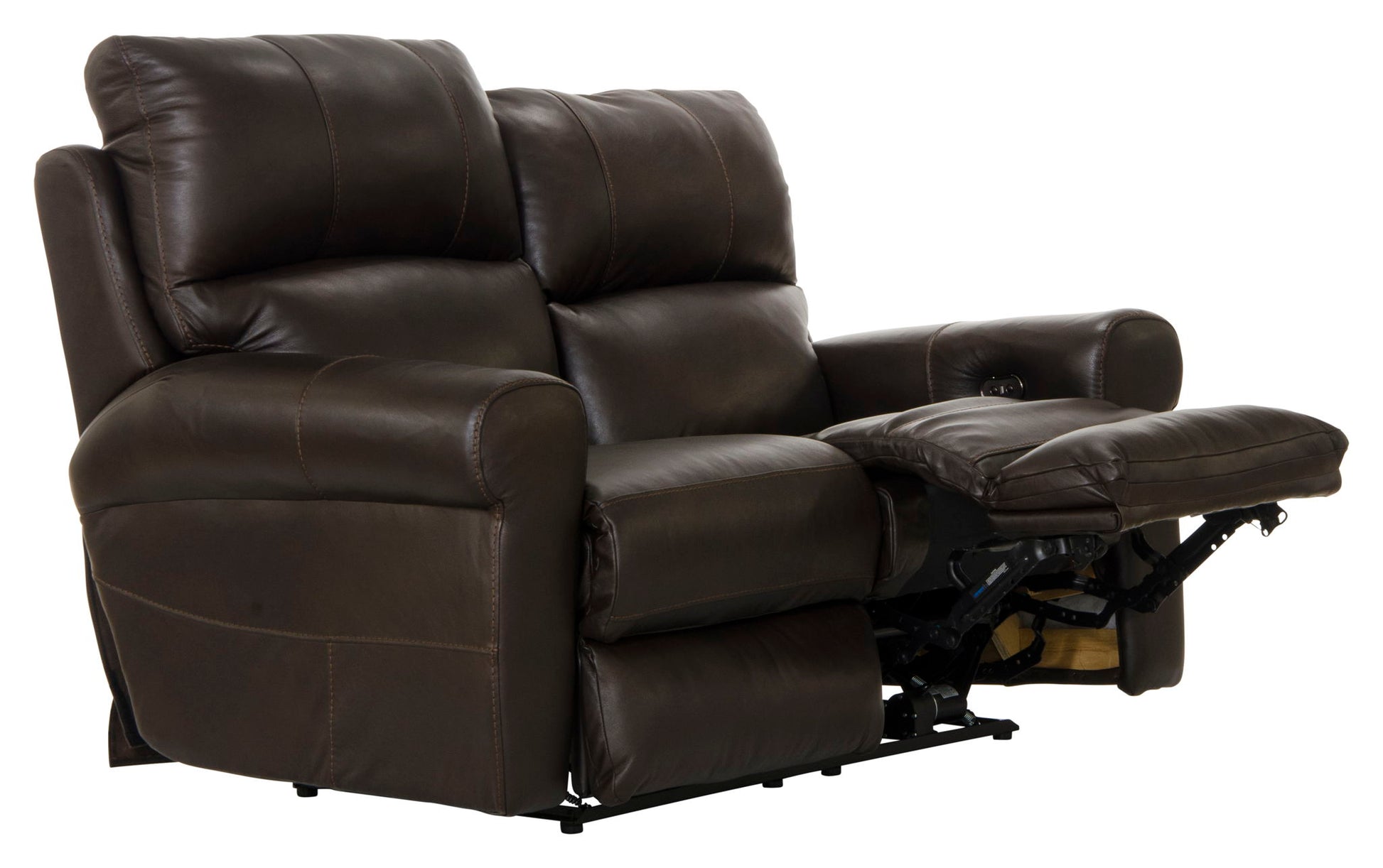 Torretta - Power Lay Flat Reclining Loveseat - Hornell Furniture Outlet