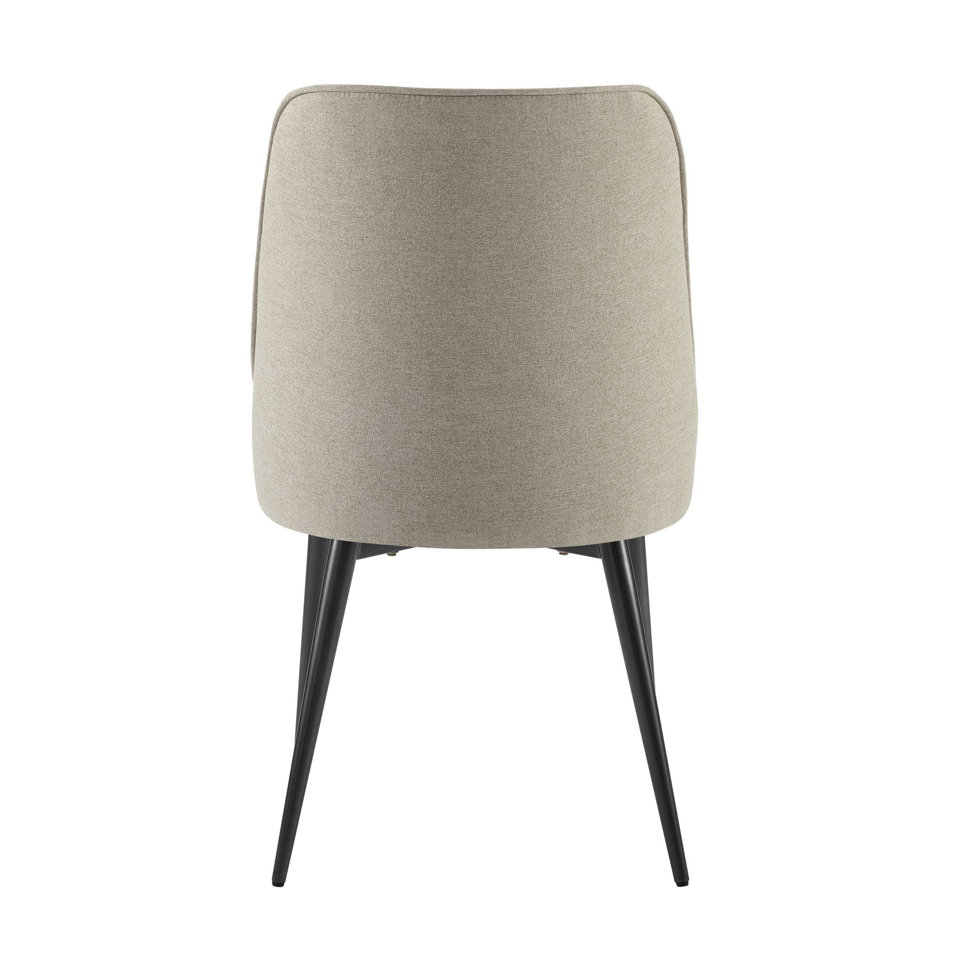 Olson - Side Chair Khaki (Set of 2) - Pearl Silver - Hornell Furniture Outlet