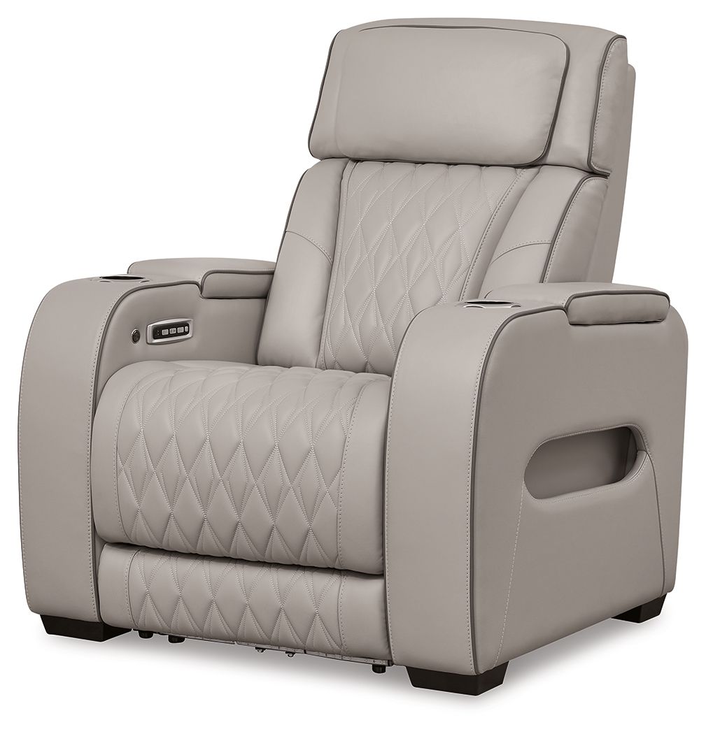 Boyington - Power Recliner/Adj Headrest - Hornell Furniture Outlet